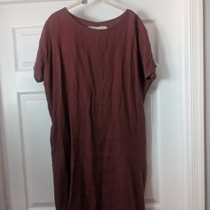 NotPerfectLinen Cofete tunic dress